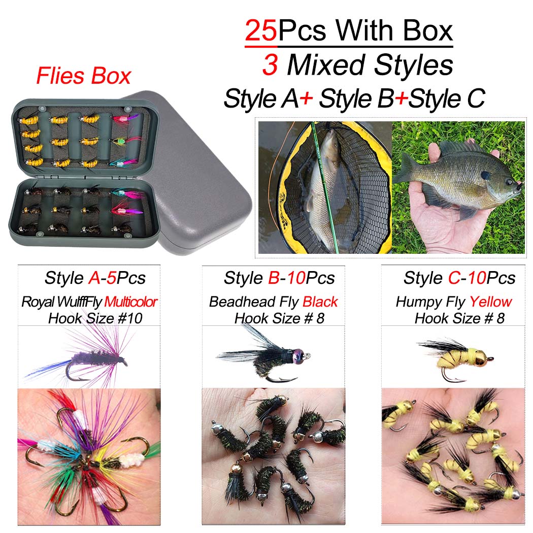 25 шт./кор. сухая/мокрая форельная наживка для ловли форели, черная муха с головкой из бисера, хампи-муха, приманка для искусственных насекомых Royal WulffFly для форели/стилхеда/лосося/баса 3 Mixed Styles/25Pcs
25 шт./кор. сухая/мокрая форельная наживка для ловли форели, черная муха с головкой из бисера, хампи-муха, приманка для искусственных насекомых Royal WulffFly для форели/стилхеда/лосося/баса 3 Mixed Styles/25Pcs