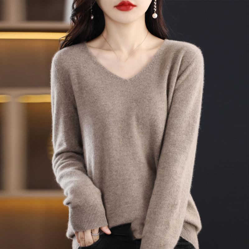 Cardigan Women s V Neck Pullover Long Sleeved Knitted Bottoming Shirt XL
Cardigan Women s V Neck Pullover Long Sleeved Knitted Bottoming Shirt XL