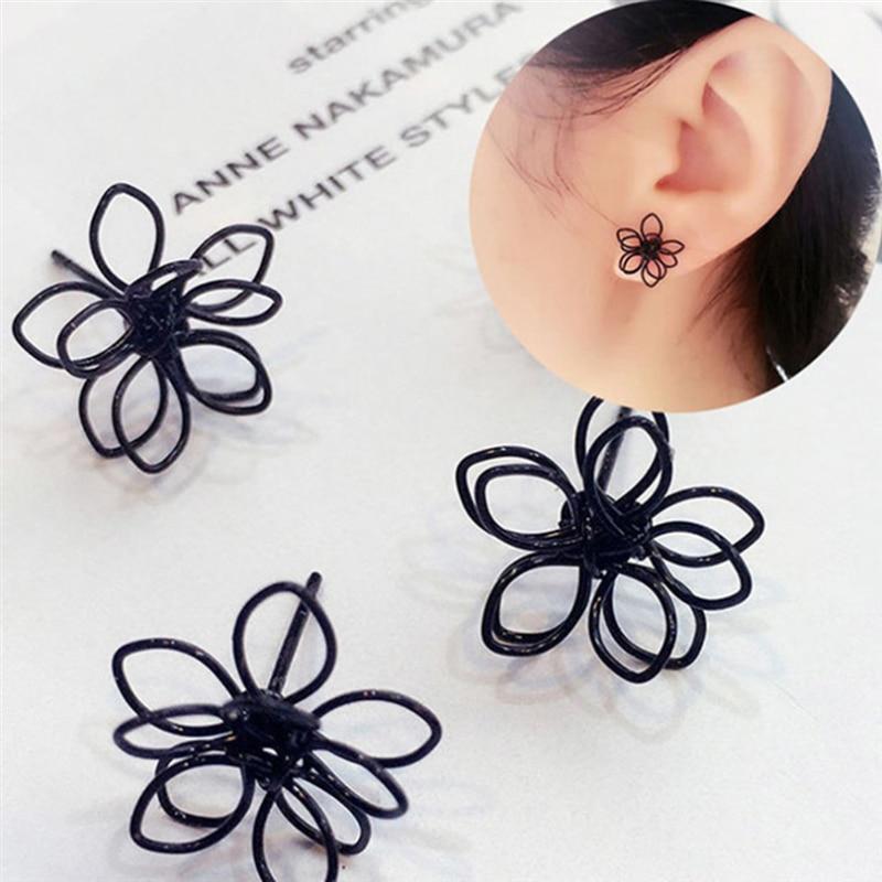 Alloy Earrings Hollow Earrings Earrings Jewelry Double Flower Earrings Piercing Earrings One Size чёрный
Alloy Earrings Hollow Earrings Earrings Jewelry Double Flower Earrings Piercing Earrings One Size чёрный