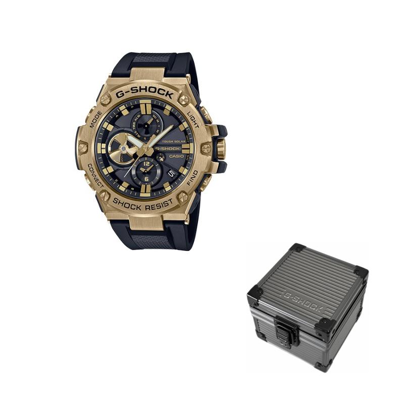 Casio G-STEEL Series-Disc Dual Display Golden Age Sports Waterproof and Shockproof Solar Quartz Movement Japanese and Korean Watch GST-B100GB-1A9PFT чорний
Casio G-STEEL Series-Disc Dual Display Golden Age Sports Waterproof and Shockproof Solar Quartz Movement Japanese and Korean Watch GST-B100GB-1A9PFT чорний
