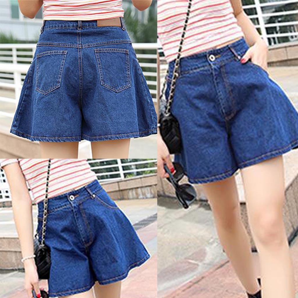 Модные женские свободные широкие джинсы и шорты с высокой талией XL темно-синий
Модные женские свободные широкие джинсы и шорты с высокой талией XL темно-синий