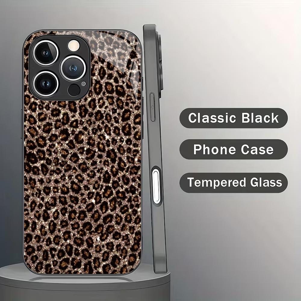 Shiny leopard pattern glass mobile phone case suitable for iPhone 17/16/15/14/13/12/11Pro Max all-inclusive anti-fall back cover iPhone 17ProMax
Shiny leopard pattern glass mobile phone case suitable for iPhone 17/16/15/14/13/12/11Pro Max all-inclusive anti-fall back cover iPhone 17ProMax