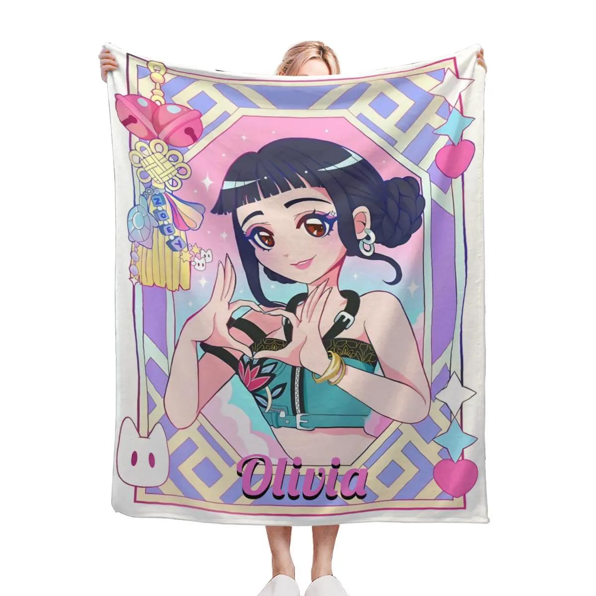 Одеяло Huntrix Персонализированное Kpop Одеяло Плюшевое Одеяло Охотник на Демонов Индивидуальный Дизайн с Huntrix Rumi Mira Zoey Подарок для Поклонников Huntrix 70X100CM
Одеяло Huntrix Персонализированное Kpop Одеяло Плюшевое Одеяло Охотник на Демонов Индивидуальный Дизайн с Huntrix Rumi Mira Zoey Подарок для Поклонников Huntrix 70X100CM