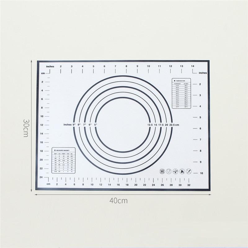 30*40CM Silicone Baking Mat Non-Stick High Temperature Resistant Kitchen Tool 30*40CM чорний
30*40CM Silicone Baking Mat Non-Stick High Temperature Resistant Kitchen Tool 30*40CM чорний