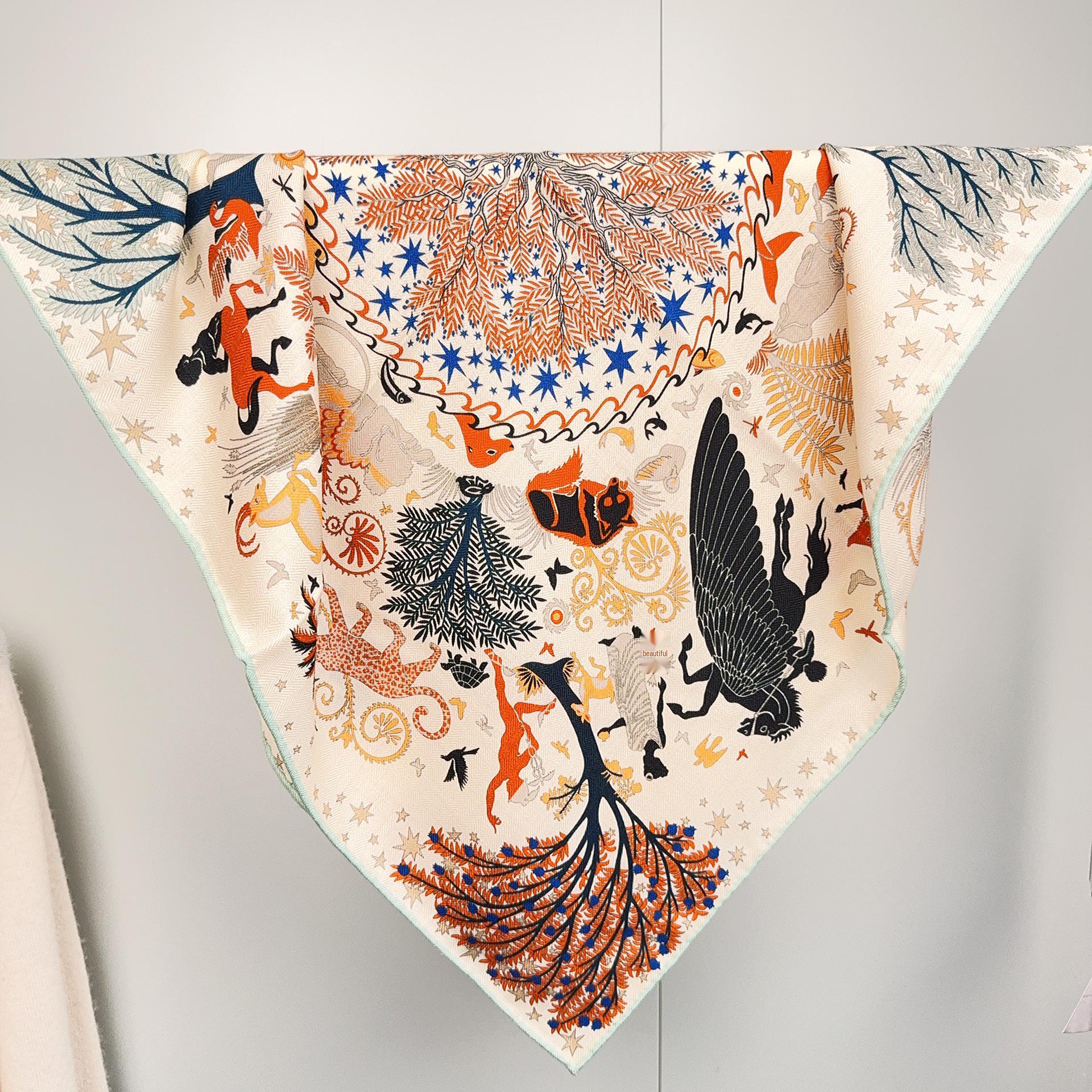2025 Silk & Wool Double-Sided Square Scarf - Autumn/Winter Collection 70*70CM
2025 Silk & Wool Double-Sided Square Scarf - Autumn/Winter Collection 70*70CM