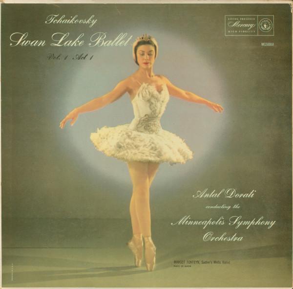 LP Record TCHAIKOVSKY ANTAL DORATI MINNEAP Swan Lake Ballet Vol. 1 MG50068 MERCURY LIVING 1955 US Classical Used
LP Record TCHAIKOVSKY ANTAL DORATI MINNEAP Swan Lake Ballet Vol. 1 MG50068 MERCURY LIVING 1955 US Classical Used