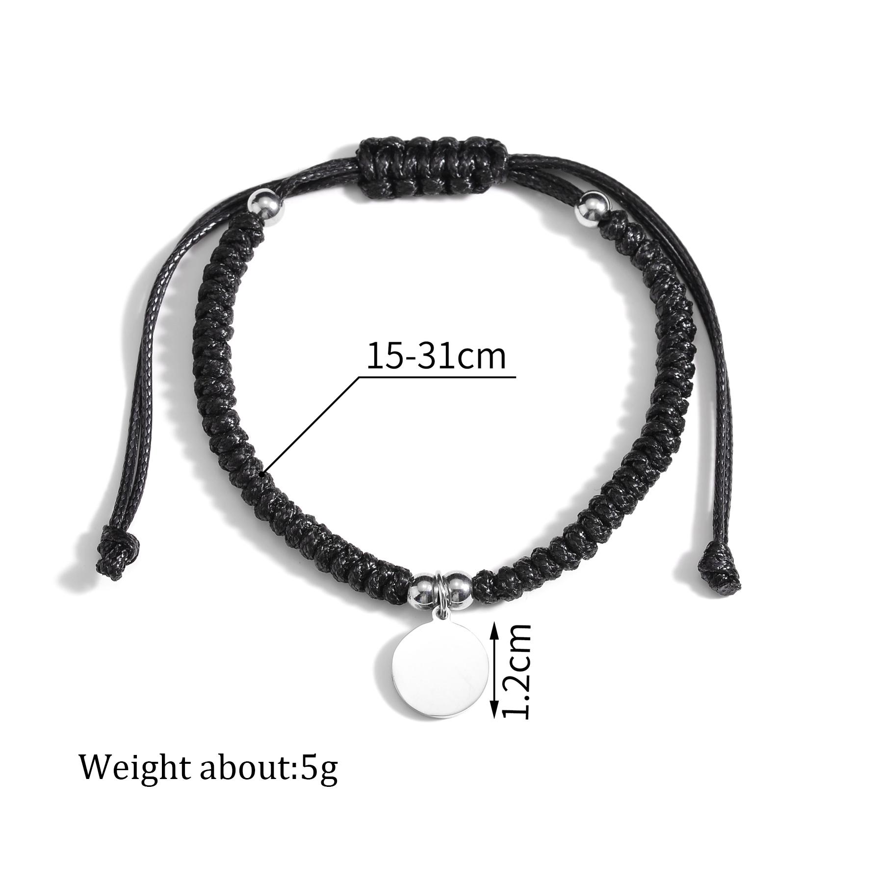 Atoztide New Butterfly Heart Double-Layer Bracelets For Women Men Black Rope Bangle Blade Bead Chain Adjustable Jewelry Gift
Atoztide New Butterfly Heart Double-Layer Bracelets For Women Men Black Rope Bangle Blade Bead Chain Adjustable Jewelry Gift