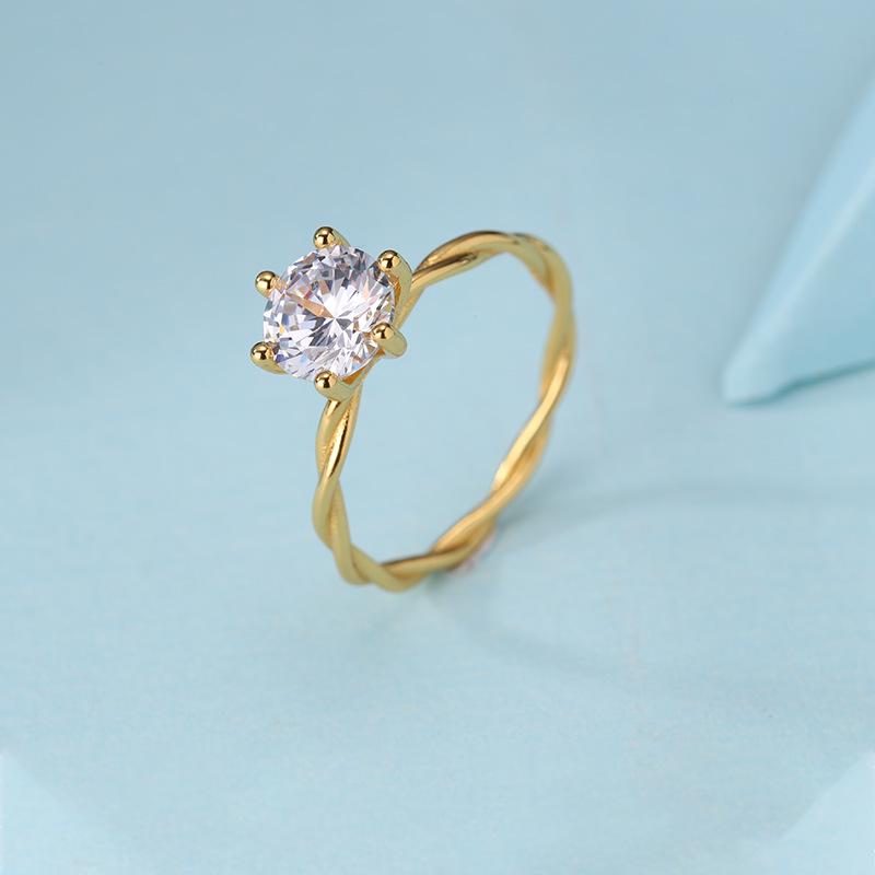 S925 Sterling Silver Six-Claw Diamond Ring: Women s High-End Niche Design in Light Luxury Style US Size 6
S925 Sterling Silver Six-Claw Diamond Ring: Women s High-End Niche Design in Light Luxury Style US Size 6