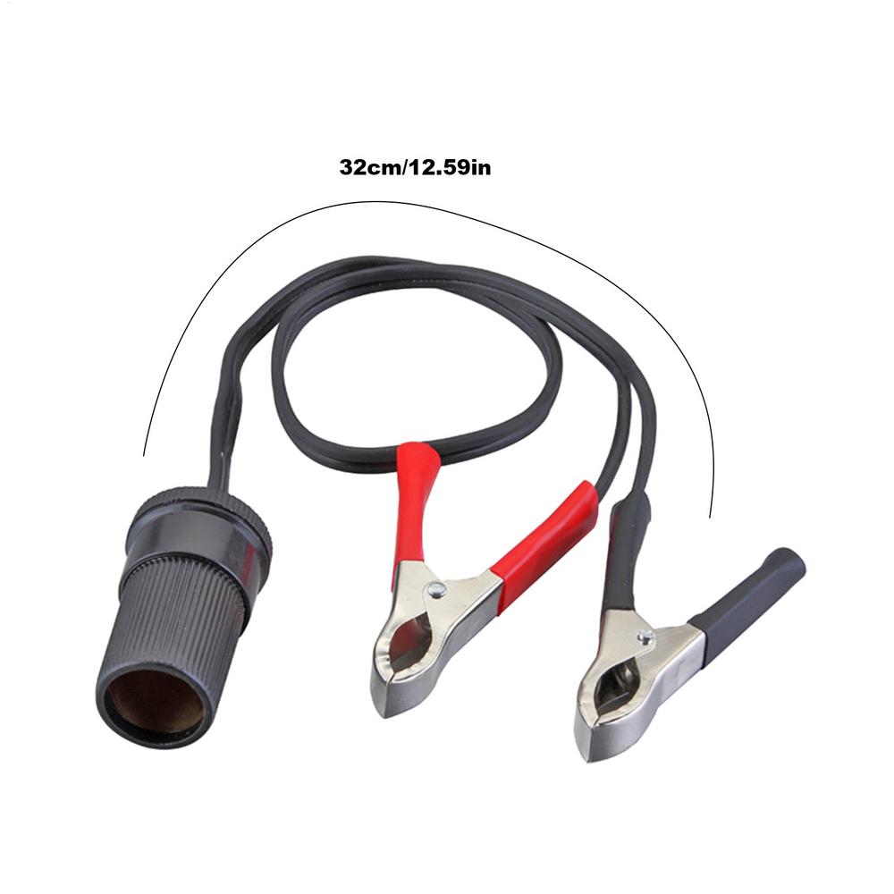 Car Accessories 12V 24V 30A Female Batteries Socket Plug Car Battery Terminal Clamp Clip Cigarette Lighters Power Socket Adapter
Car Accessories 12V 24V 30A Female Batteries Socket Plug Car Battery Terminal Clamp Clip Cigarette Lighters Power Socket Adapter