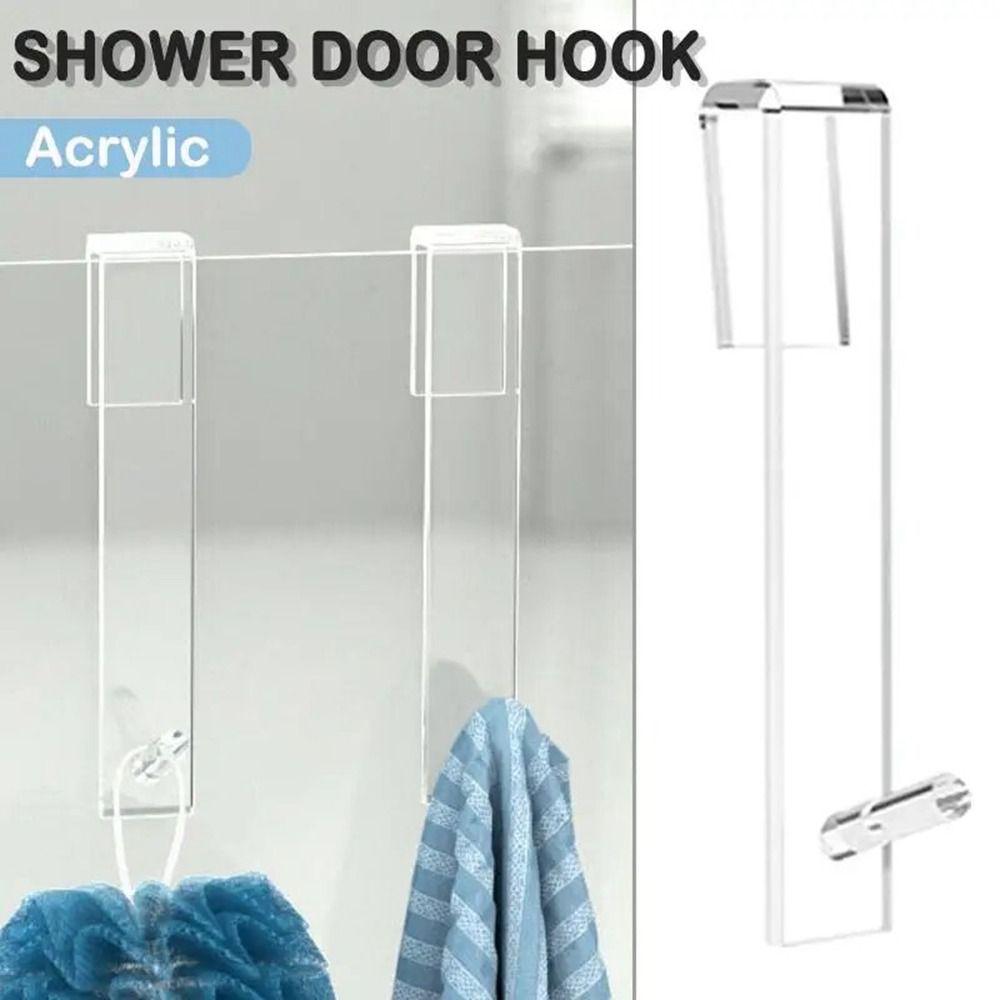 Transparent Bathroom Shower Door Hook Punch-Free Glass Door Hook Glass Door чистий
Transparent Bathroom Shower Door Hook Punch-Free Glass Door Hook Glass Door чистий