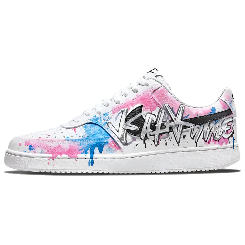 Nike Court Vision 1 American Soft Abrasion Resistant Low top Skateboard Shoes Men s Pink White Gray DH2987-101(team488-) 44.5
Nike Court Vision 1 American Soft Abrasion Resistant Low top Skateboard Shoes Men s Pink White Gray DH2987-101(team488-) 44.5