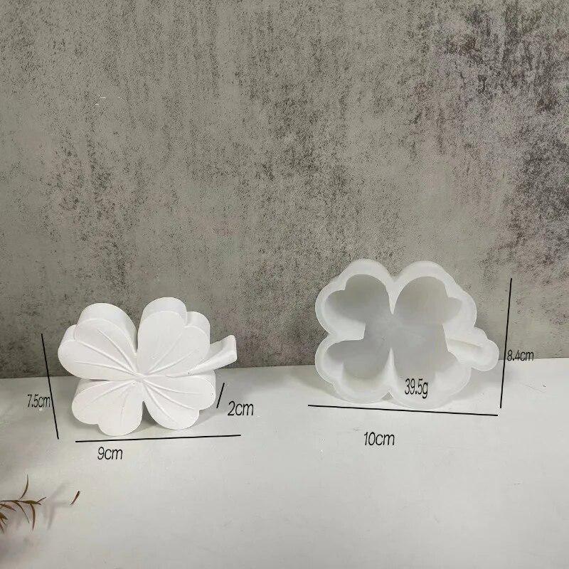 New Lucky Grass Candle Silicone Mold DIY Four Leaf Grass Car Mounted Incense Expanding Gypsum Concrete Cement Plaster Resin Mold
New Lucky Grass Candle Silicone Mold DIY Four Leaf Grass Car Mounted Incense Expanding Gypsum Concrete Cement Plaster Resin Mold