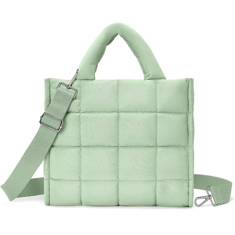 Quilted Puffer Tote Bag for Women, Large Lightweight Puffy Shoulder Bag, Work Handbag for Travel, Ideal Personalized Gift зелений
Quilted Puffer Tote Bag for Women, Large Lightweight Puffy Shoulder Bag, Work Handbag for Travel, Ideal Personalized Gift зелений