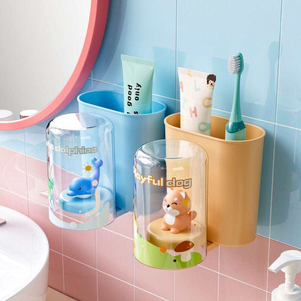 with Mouthwash Cup Toothbrush Cup Wall Mounted Kids Toothbrush Stand Toothpaste Holder Bathroom помаранчевий
with Mouthwash Cup Toothbrush Cup Wall Mounted Kids Toothbrush Stand Toothpaste Holder Bathroom помаранчевий
