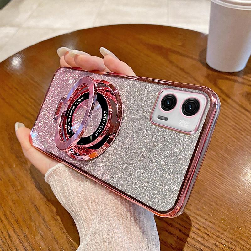 Чохол для телефону Motorola G85/E32 з блискітками та магнітною підставкою, Гальванізована м яка накладка для G70/G42 DGE 30. G8 рожевий
Чохол для телефону Motorola G85/E32 з блискітками та магнітною підставкою, Гальванізована м яка накладка для G70/G42 DGE 30. G8 рожевий