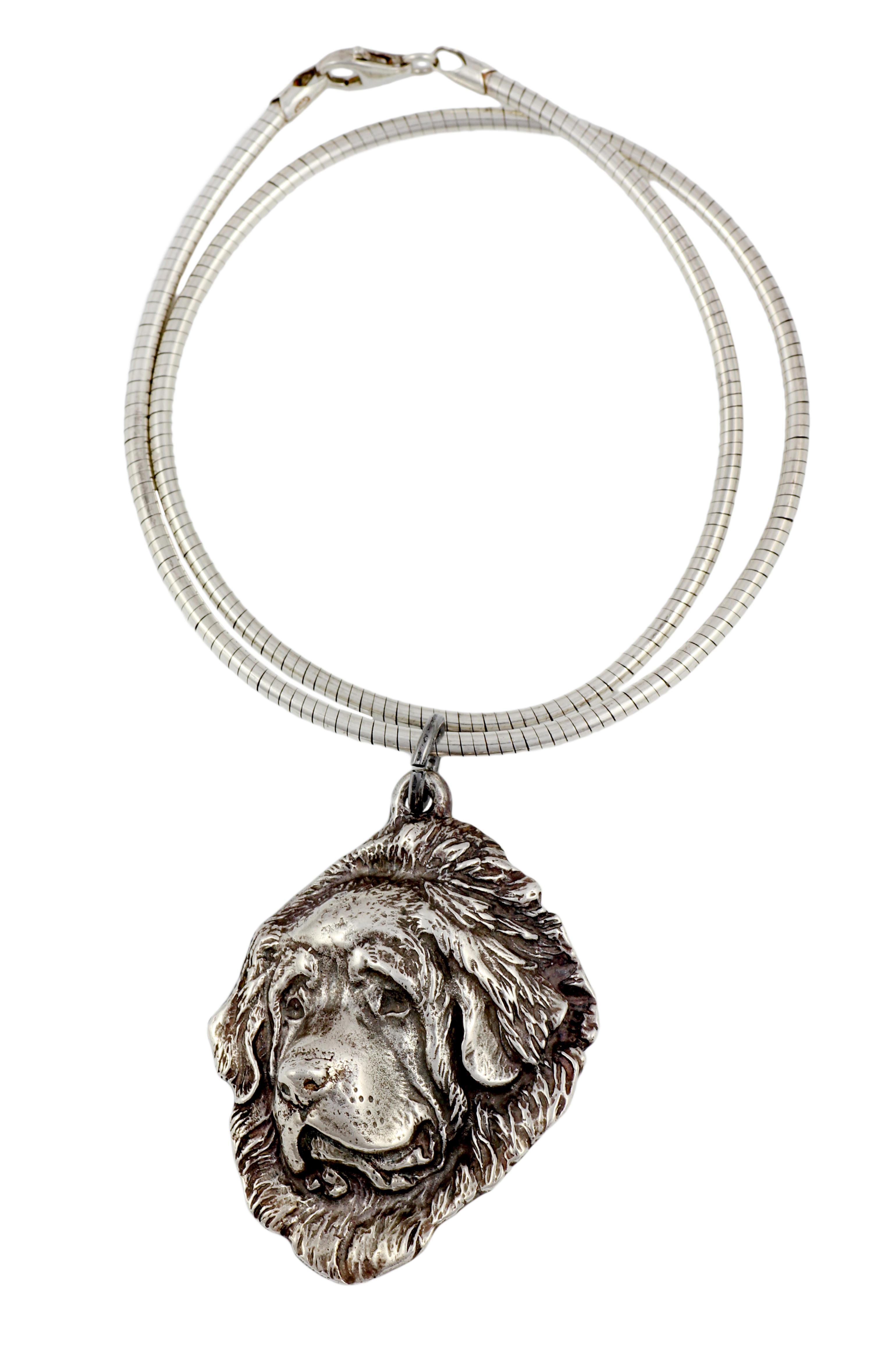 Tibetan Mastiff, Do khyi - Dog necklace, unique jewellery for the dog fan, unique adder pendant by Art-Dog brand срібний
Tibetan Mastiff, Do khyi - Dog necklace, unique jewellery for the dog fan, unique adder pendant by Art-Dog brand срібний
