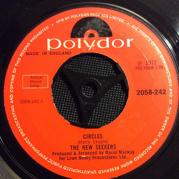 7inch Record NEW SEEKERS Circles 2058242 Polydor 1972 UK Pop Used
7inch Record NEW SEEKERS Circles 2058242 Polydor 1972 UK Pop Used