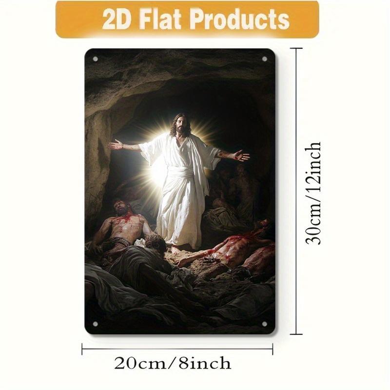 Vintage Metal Tin Sign Religious Wall Art 2D Jesus Cave Retro Decor Poster for Home Shop 787x1181 Inch with PreDrilled H 20x30cm
Vintage Metal Tin Sign Religious Wall Art 2D Jesus Cave Retro Decor Poster for Home Shop 787x1181 Inch with PreDrilled H 20x30cm