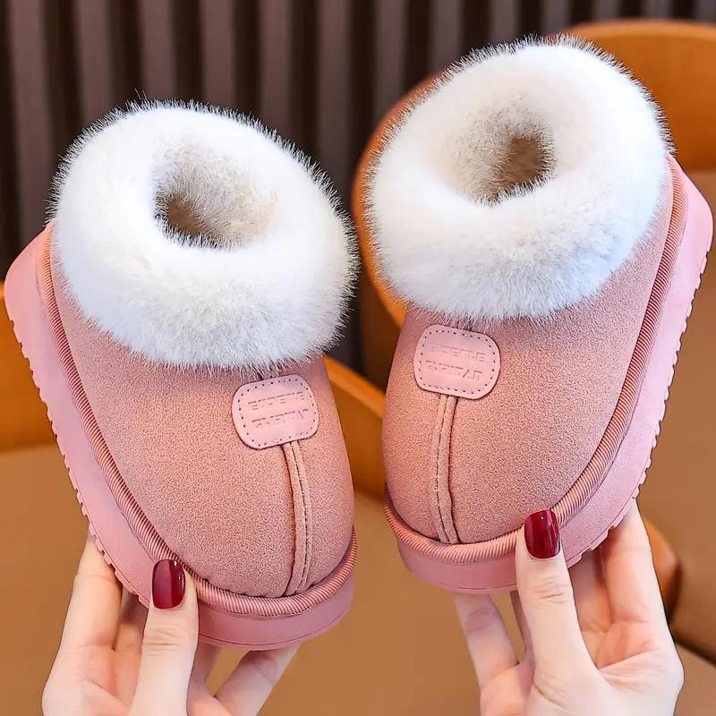 Boys Girls Winter Warm Shoes Kids Cotton Slippers Soft Plush Outdoor Snow Boots Flat Bottom Anti Slip Comfortable Children Shoes 36-37
Boys Girls Winter Warm Shoes Kids Cotton Slippers Soft Plush Outdoor Snow Boots Flat Bottom Anti Slip Comfortable Children Shoes 36-37