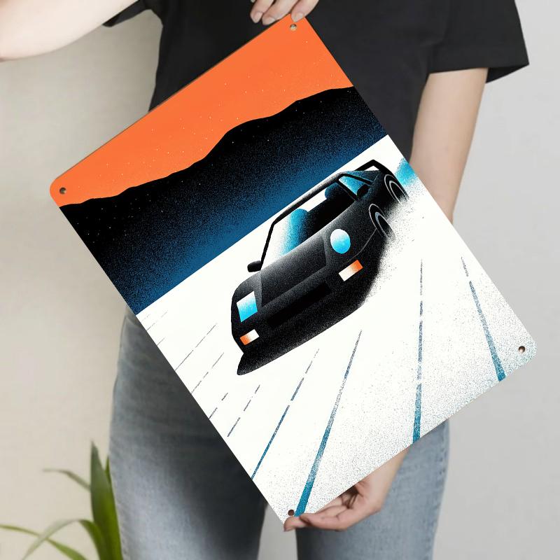 Vintage Black Sports Car Snow Mountain Night Flight Metal Iron Painting Home Decor Wall Art Living Room Bedroom Art Hanging 20x30cm(7.8x11.8inch)
Vintage Black Sports Car Snow Mountain Night Flight Metal Iron Painting Home Decor Wall Art Living Room Bedroom Art Hanging 20x30cm(7.8x11.8inch)