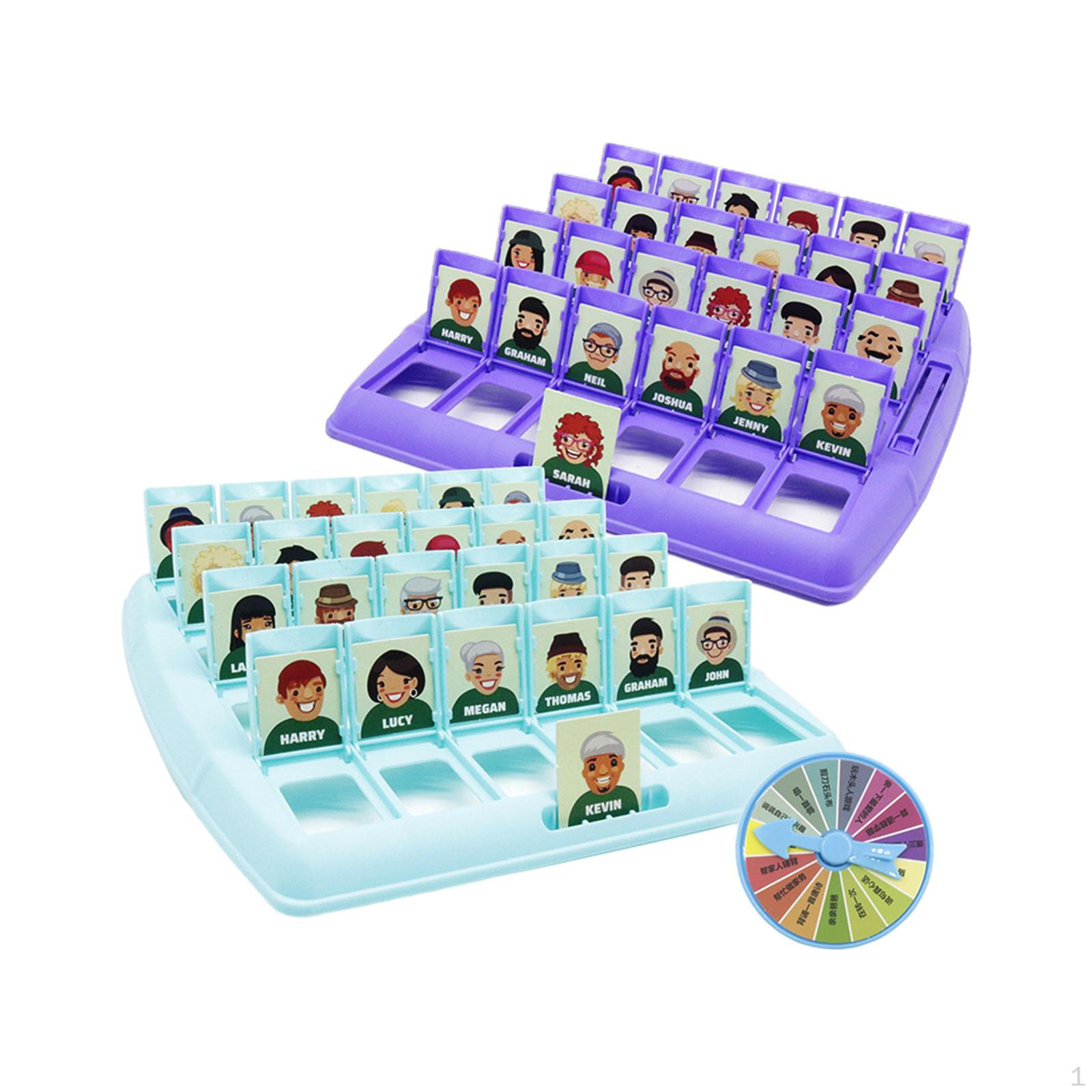 Guessing Who Family Board Game Funny Thinking Logical Toy Reasoning for Party
Guessing Who Family Board Game Funny Thinking Logical Toy Reasoning for Party