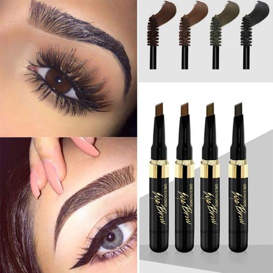 Женская косметика для бровей, водостойкий 2в1, автоматический вращающийся карандаш для бровей, макияж
Женская косметика для бровей, водостойкий 2в1, автоматический вращающийся карандаш для бровей, макияж