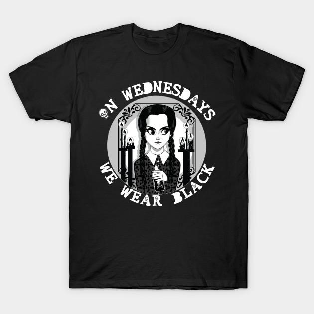 Men Black Print T-shirt Wednesdays We Wear Black No-Cut Transfer Paper Print Cotton Tshirt M чорний
Men Black Print T-shirt Wednesdays We Wear Black No-Cut Transfer Paper Print Cotton Tshirt M чорний