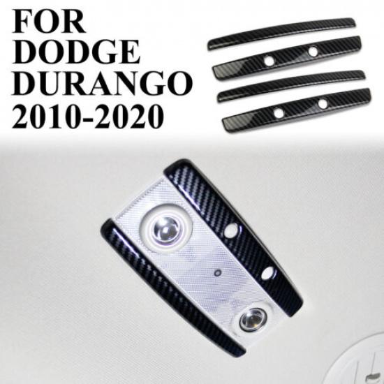 Carbon Fiber Style Rear Roof Reading Lamp Cover Trim For Dodge Durango 2010-
Carbon Fiber Style Rear Roof Reading Lamp Cover Trim For Dodge Durango 2010-