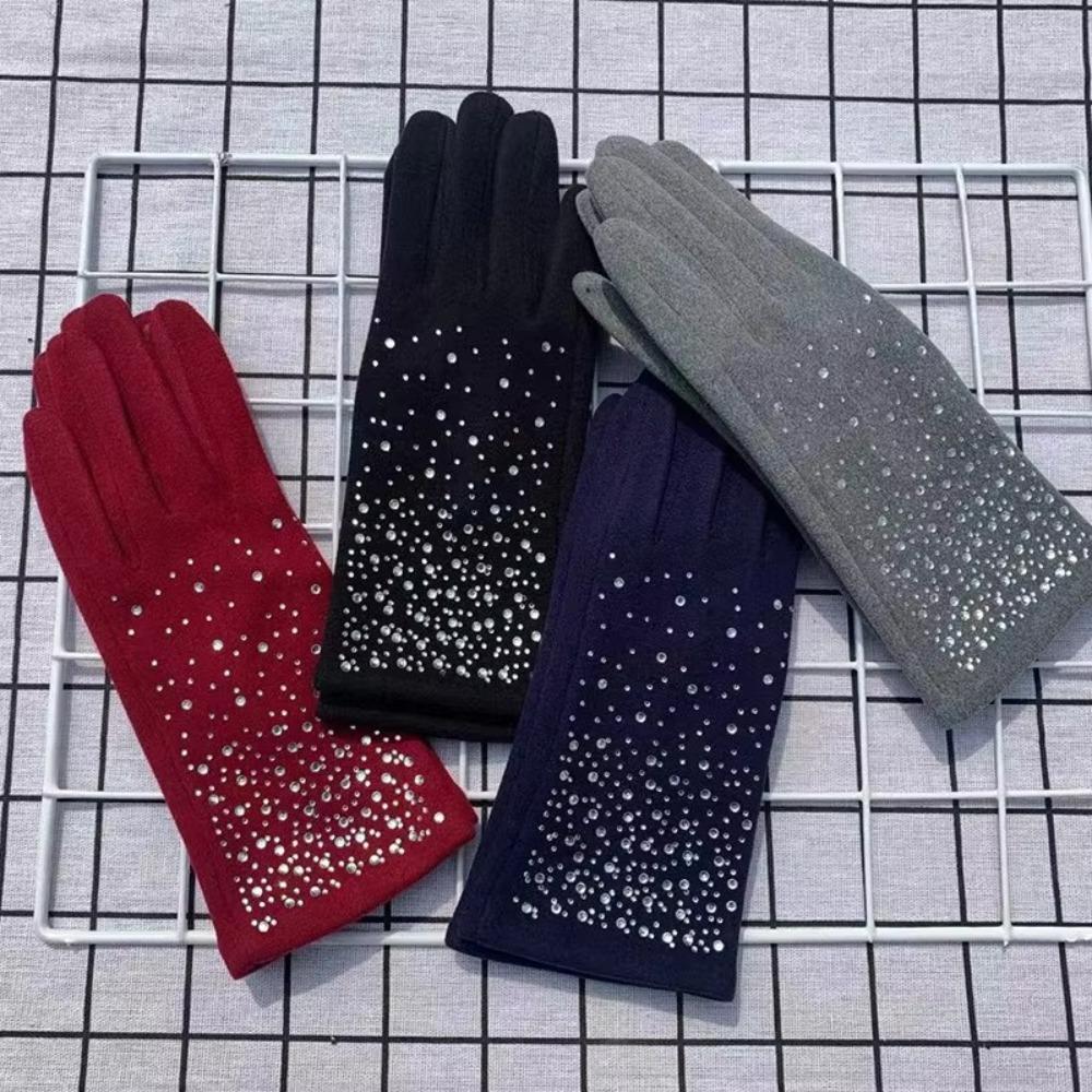 Windproof Winter Gloves Diamonds Cycling Gloves Durable Full Finger Mittens Women чорний
Windproof Winter Gloves Diamonds Cycling Gloves Durable Full Finger Mittens Women чорний