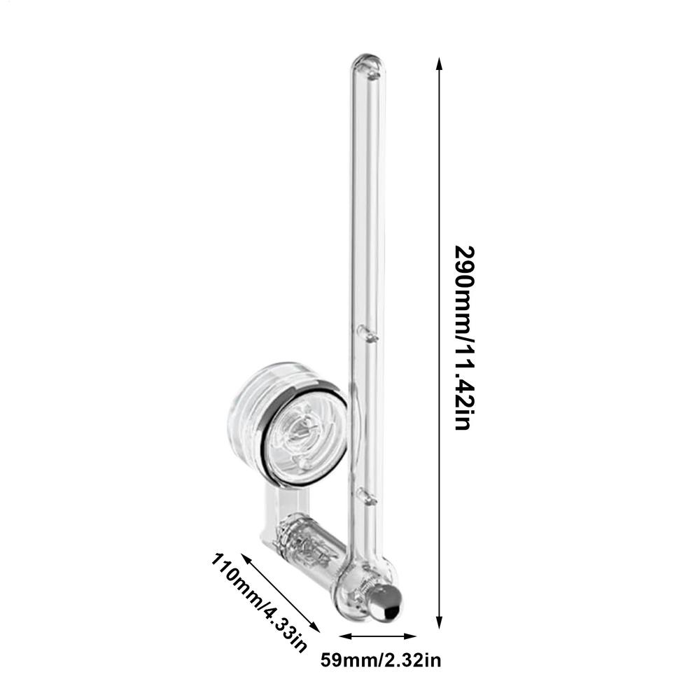 Kitchen Paper Towel Holder Toilet Tissue Holder for Bathroom Suction Cup Napkin Dispenser Rotatable Storage Rack for Cling Film прозрачный
Kitchen Paper Towel Holder Toilet Tissue Holder for Bathroom Suction Cup Napkin Dispenser Rotatable Storage Rack for Cling Film прозрачный