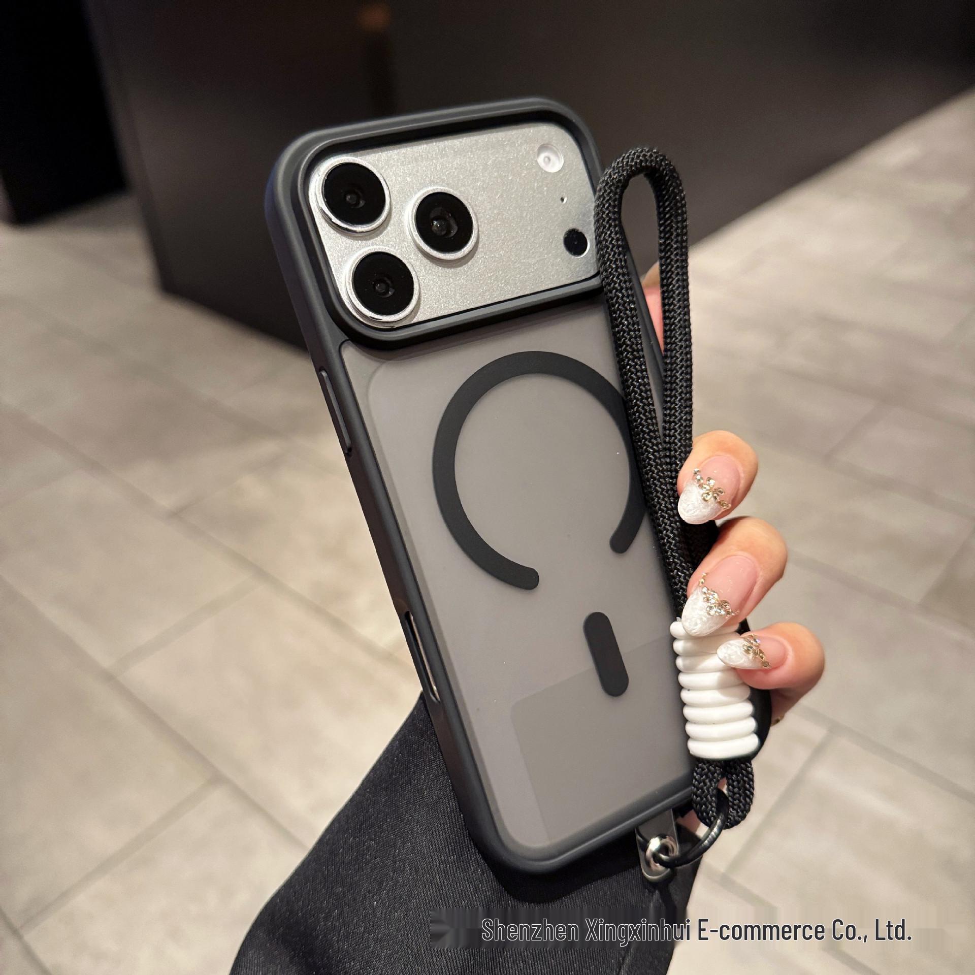 Матовый магнитный чехол для iPhone 17 Pro Max со шнурком для Apple 16/15 Pro/12 13Pro
Матовый магнитный чехол для iPhone 17 Pro Max со шнурком для Apple 16/15 Pro/12 13Pro