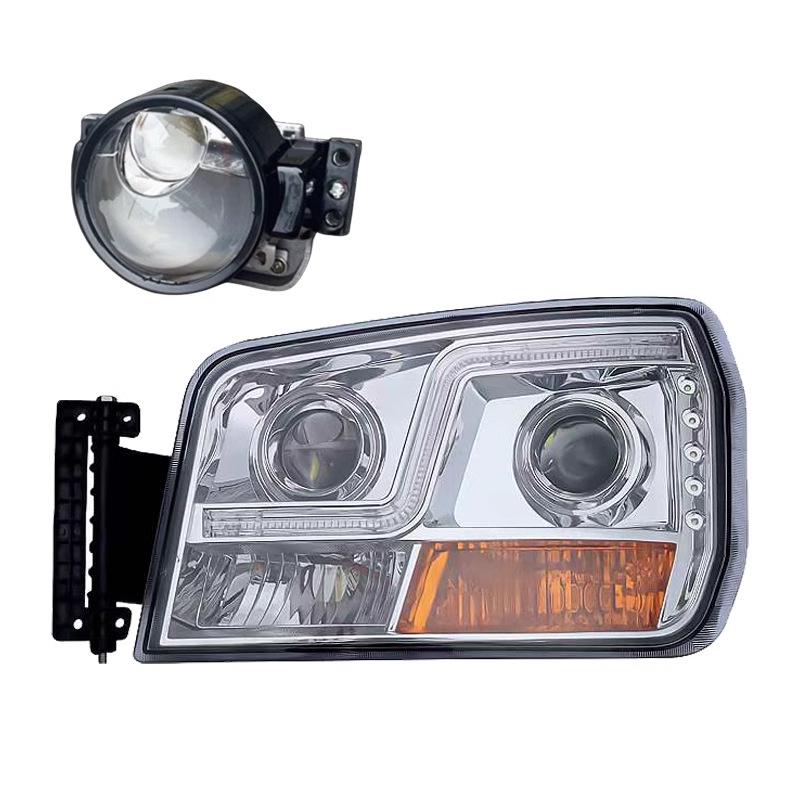 Compatible with Shacman Delong New M3000, X3000, H3000 Headlights: All LED with Four Low Beams and Six High Beams. Single Pack
Compatible with Shacman Delong New M3000, X3000, H3000 Headlights: All LED with Four Low Beams and Six High Beams. Single Pack