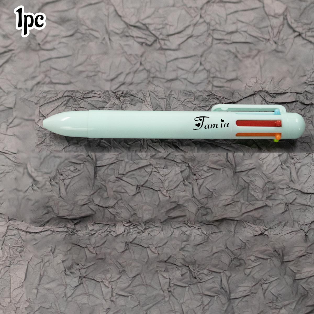 Custom Six Colors Ballpoint Pen With Name,Personalized Teacher Pens,Customized Gel Pens,Customizable Text Writech Pens, 1pc
Custom Six Colors Ballpoint Pen With Name,Personalized Teacher Pens,Customized Gel Pens,Customizable Text Writech Pens, 1pc