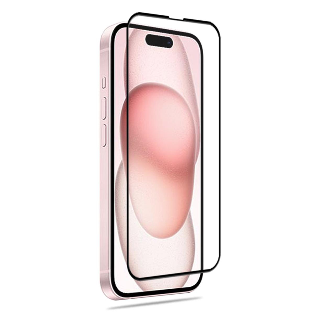 MOCOLO For iPhone 15 Plus Silk Printing Full Screen Protector Tempered Glass Secondary Hardening Film Black
MOCOLO For iPhone 15 Plus Silk Printing Full Screen Protector Tempered Glass Secondary Hardening Film Black