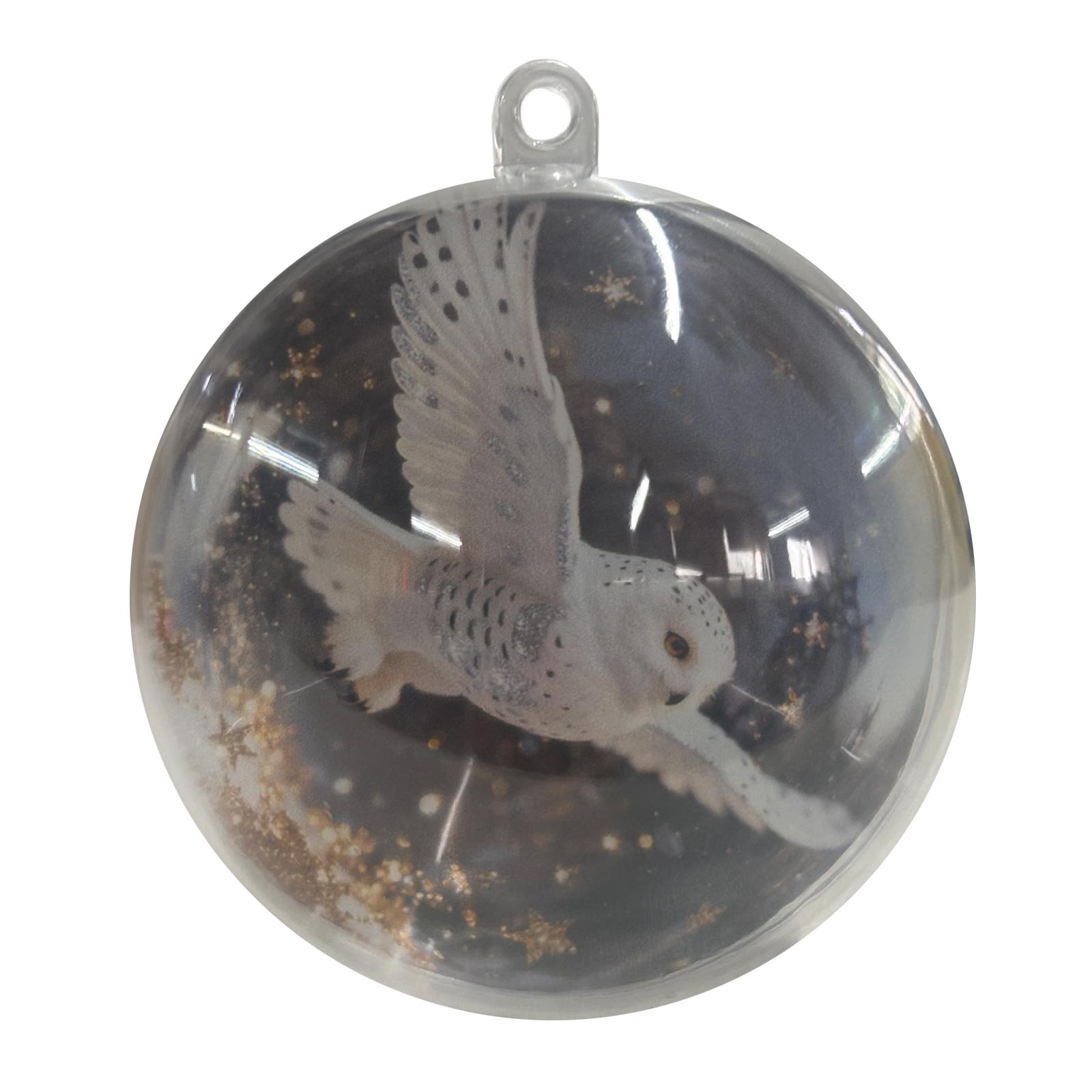 Christmas Decoration Small Model Playful bird Decoration Ball 8CM Transparent Hanging Holiday Christmas Ball Xmas Tree Pendant 8CM
Christmas Decoration Small Model Playful bird Decoration Ball 8CM Transparent Hanging Holiday Christmas Ball Xmas Tree Pendant 8CM
