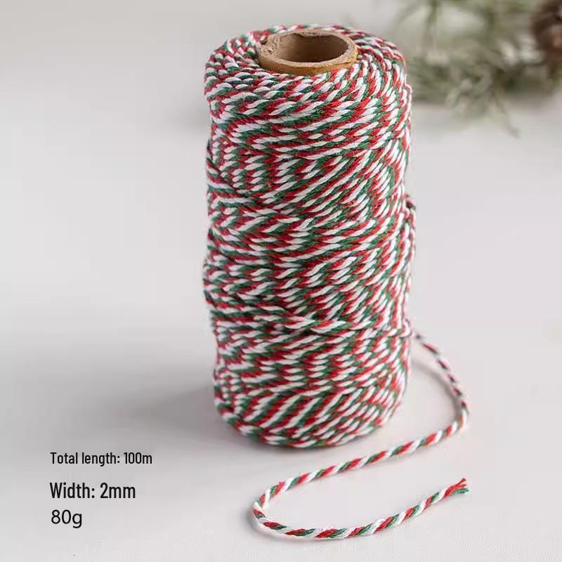 Colorful Two-Tone Hemp and Cotton Cord for Gift Tags and DIY Crafts, 2mm
Colorful Two-Tone Hemp and Cotton Cord for Gift Tags and DIY Crafts, 2mm