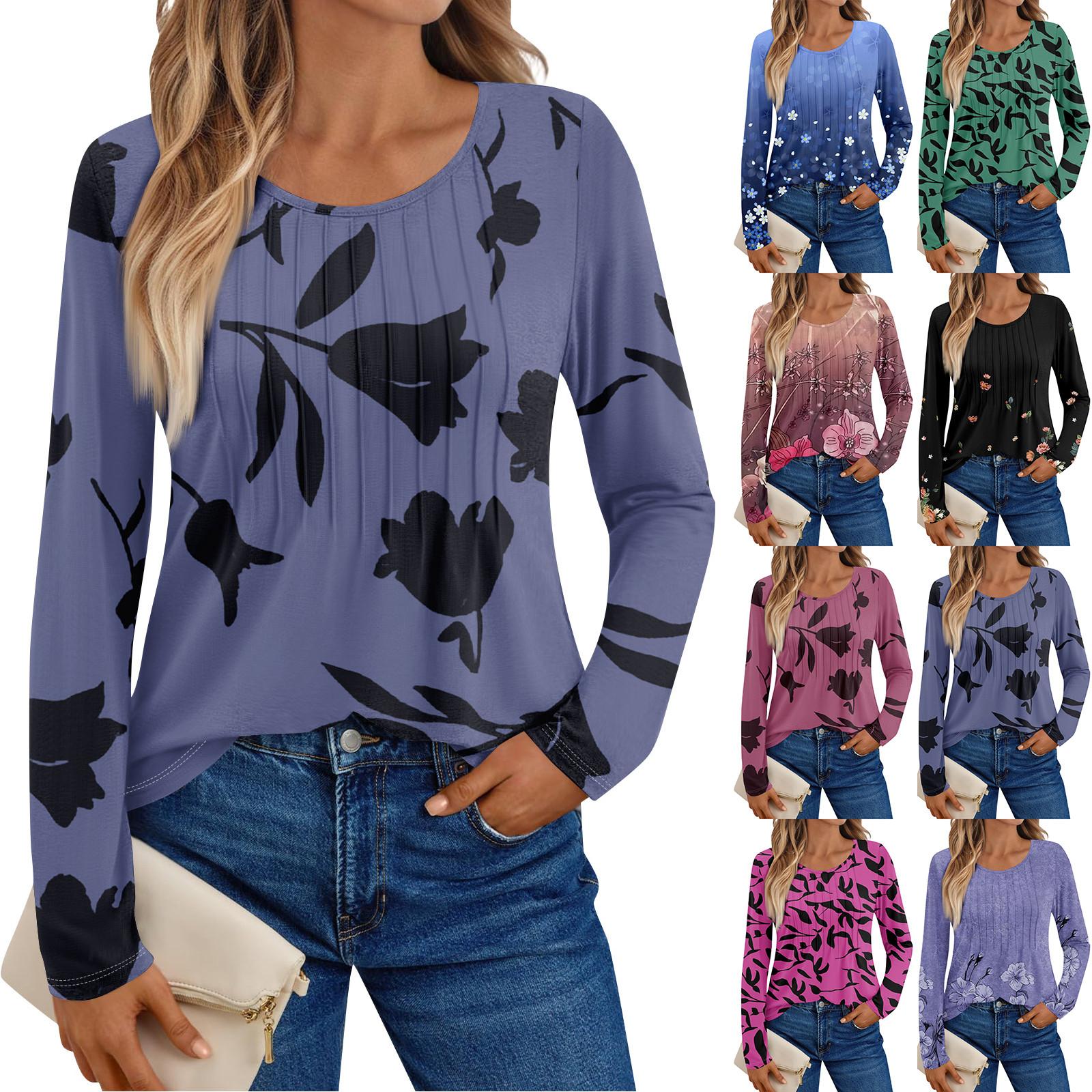 Women s Long Sleeve Shirts Graphic Tees Casual Basic Tops Pullovers XL
Women s Long Sleeve Shirts Graphic Tees Casual Basic Tops Pullovers XL