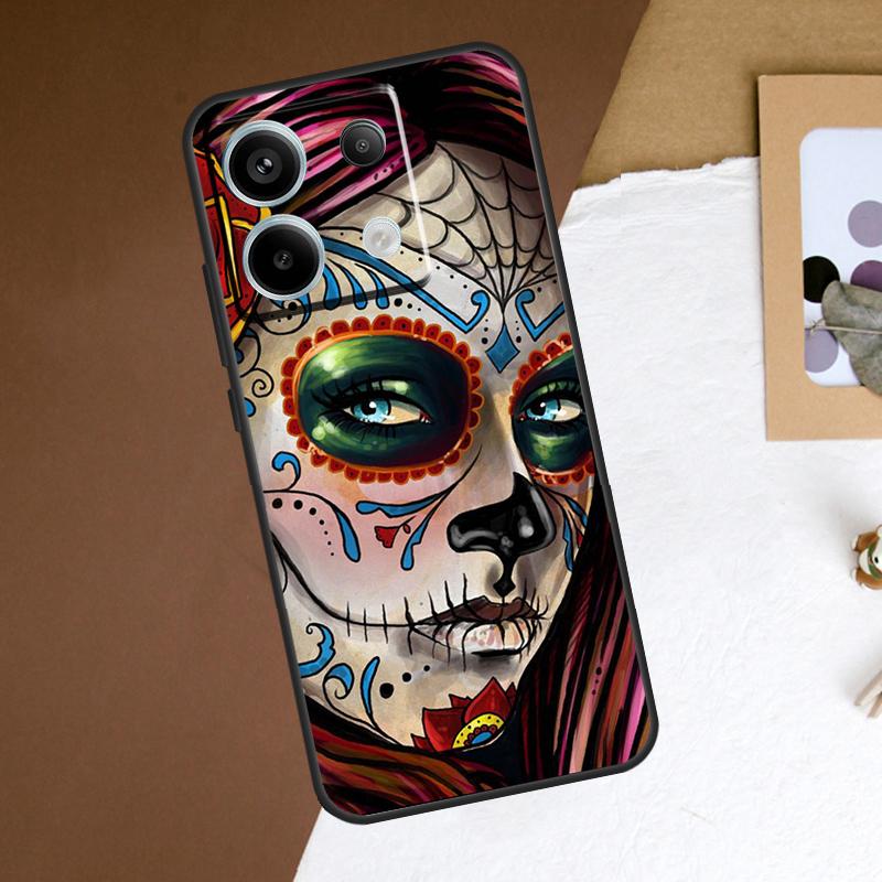 Catrina Beautiful Rose Girl Skull Case For Redmi Note 11 12 13 Pro Plus 9 10 10S 11S 12S Redmi 12 9C 10C 12C 13C Back Cover Redmi 13C
Catrina Beautiful Rose Girl Skull Case For Redmi Note 11 12 13 Pro Plus 9 10 10S 11S 12S Redmi 12 9C 10C 12C 13C Back Cover Redmi 13C