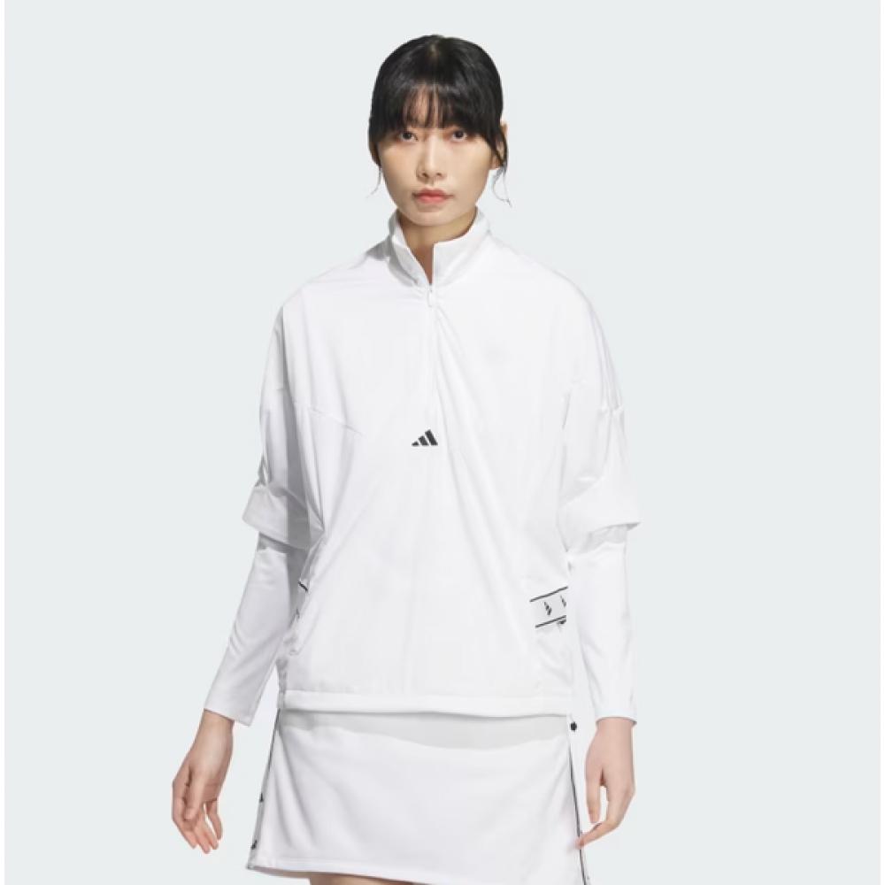 AdidaS Golf Women S Short Sleeve Windbreaker Windready Quarter Zip Short Sleeve Anorak Im7216 AS
AdidaS Golf Women S Short Sleeve Windbreaker Windready Quarter Zip Short Sleeve Anorak Im7216 AS