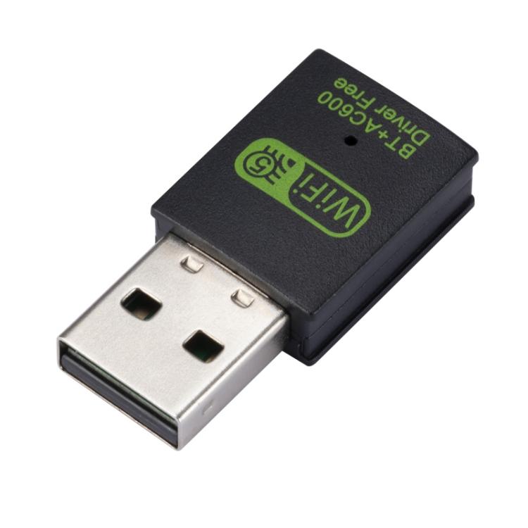 600M Bluetooth WiFi 2 в 1 USB-мережевий адаптер, приймач сигналу WiFi
600M Bluetooth WiFi 2 в 1 USB-мережевий адаптер, приймач сигналу WiFi