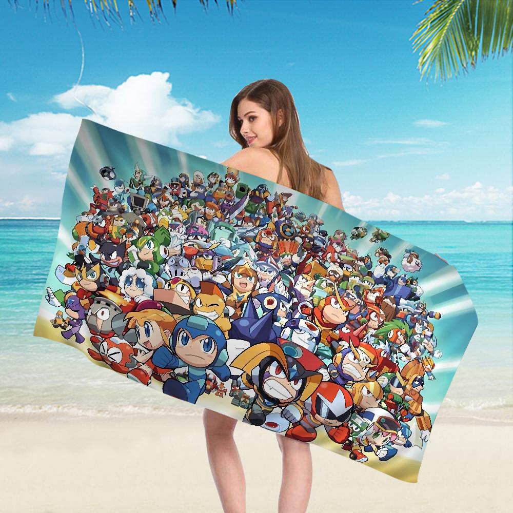 1pc Cartoon Anime Mega Man Microfiber Beach Towel Absorbent Quick Dry Soft Yoga Swimming Resort Mountain Climbing Towel W40*H60(CM)
1pc Cartoon Anime Mega Man Microfiber Beach Towel Absorbent Quick Dry Soft Yoga Swimming Resort Mountain Climbing Towel W40*H60(CM)