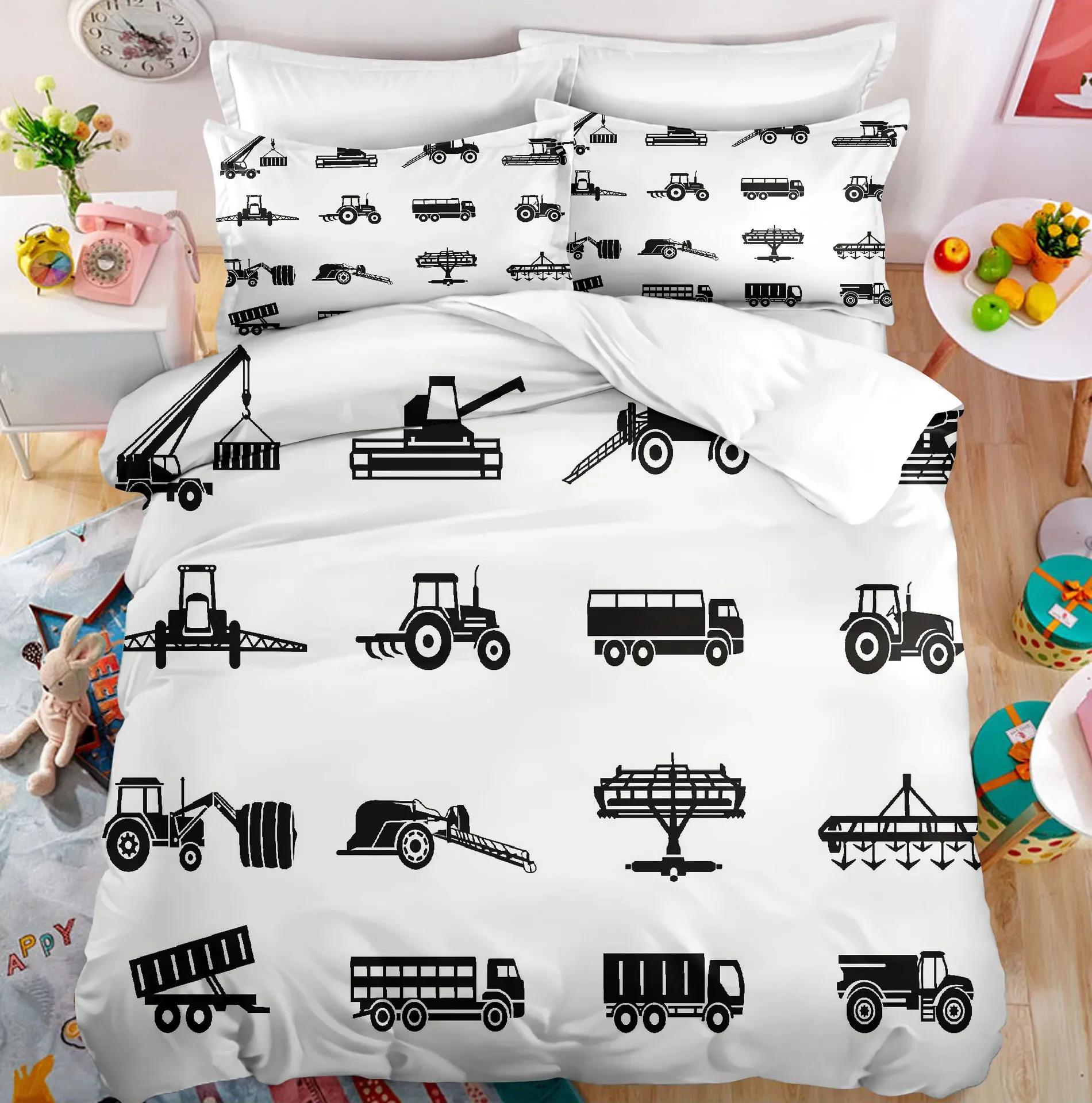 3D Print Excavator, Enginering Vehicle Beding Set Children Kids Tenagers Winter Soft Duvet Cover Set Bedrom Bed Linens Young Boys High-quality 135*200cm Eu-Single
3D Print Excavator, Enginering Vehicle Beding Set Children Kids Tenagers Winter Soft Duvet Cover Set Bedrom Bed Linens Young Boys High-quality 135*200cm Eu-Single