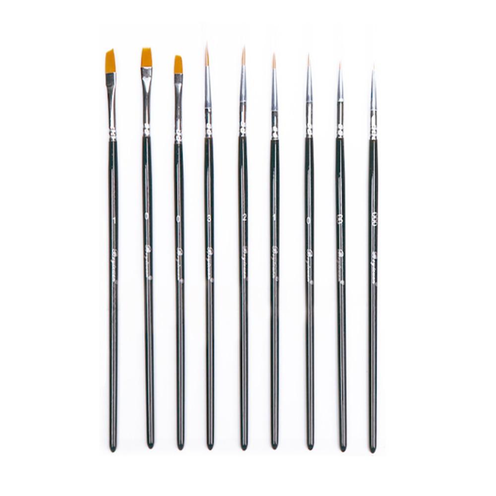 Black Wool Makeup Brushes Nylon hair Acrylic Brushes Set NEW Ceramic Gesso Craft Brushes 9PC Brushes Nylon Hair
Black Wool Makeup Brushes Nylon hair Acrylic Brushes Set NEW Ceramic Gesso Craft Brushes 9PC Brushes Nylon Hair