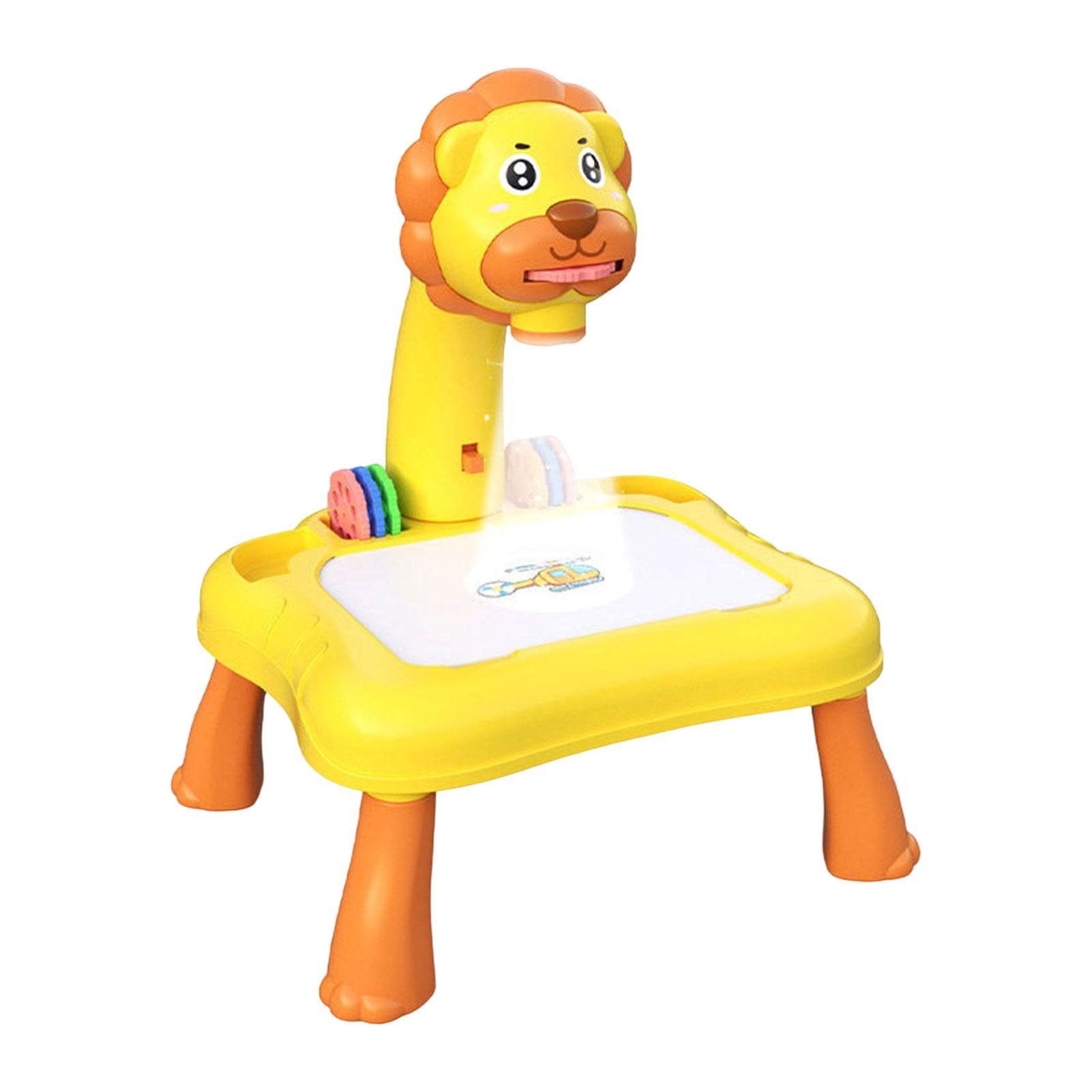 Kids Projector Drawing Toy | Cartoon Lion Shape Projector Painting Set with Stable Table Legs | Child Trace Draw Projector Educational Toy for Home
Kids Projector Drawing Toy | Cartoon Lion Shape Projector Painting Set with Stable Table Legs | Child Trace Draw Projector Educational Toy for Home