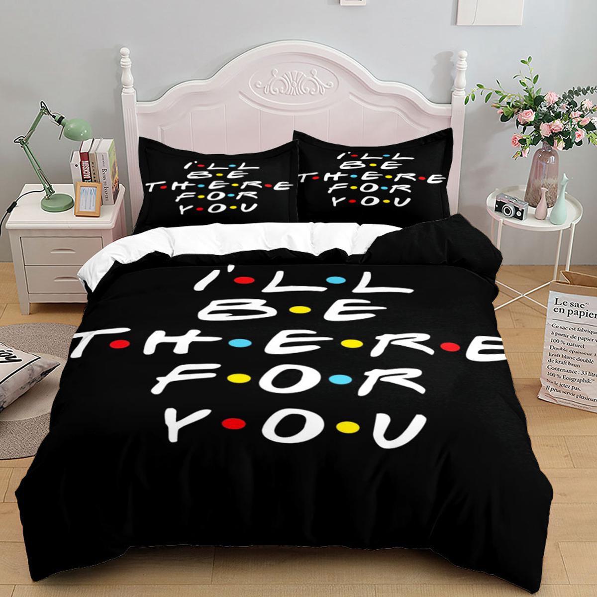 Comforter Friends Tv Show Bedding Sets With Polyester Double Twin Full Queen King Bedclothes Home Decor Comforter (quilt)-EU Single(135*200cm)3pcs
Comforter Friends Tv Show Bedding Sets With Polyester Double Twin Full Queen King Bedclothes Home Decor Comforter (quilt)-EU Single(135*200cm)3pcs