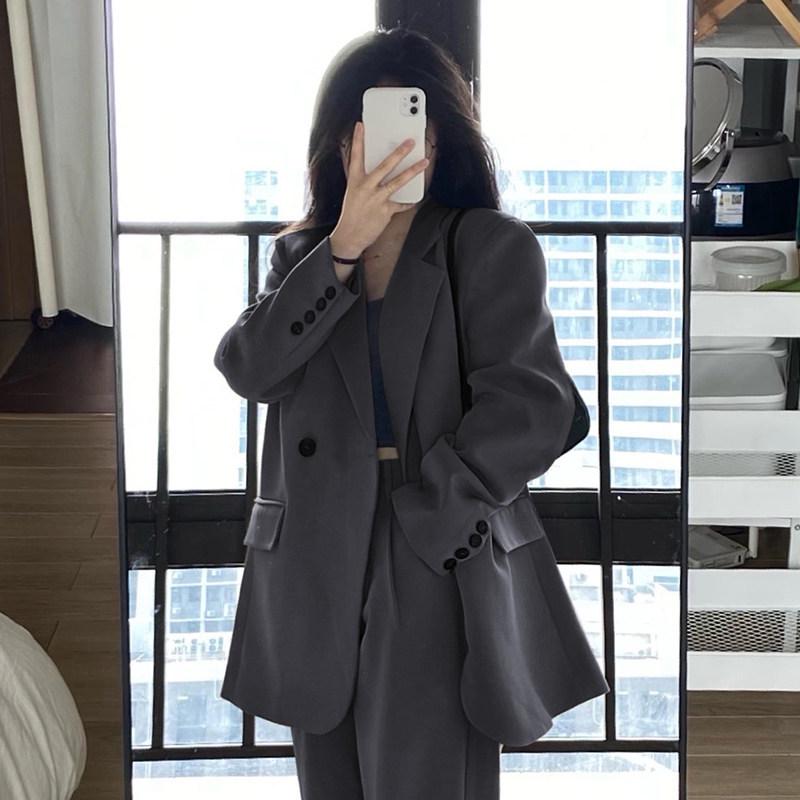 Women s Gray Suit Jacket Set: Petite High-End Spring/Autumn 2026 Collection XS (80-100 jin)
Women s Gray Suit Jacket Set: Petite High-End Spring/Autumn 2026 Collection XS (80-100 jin)