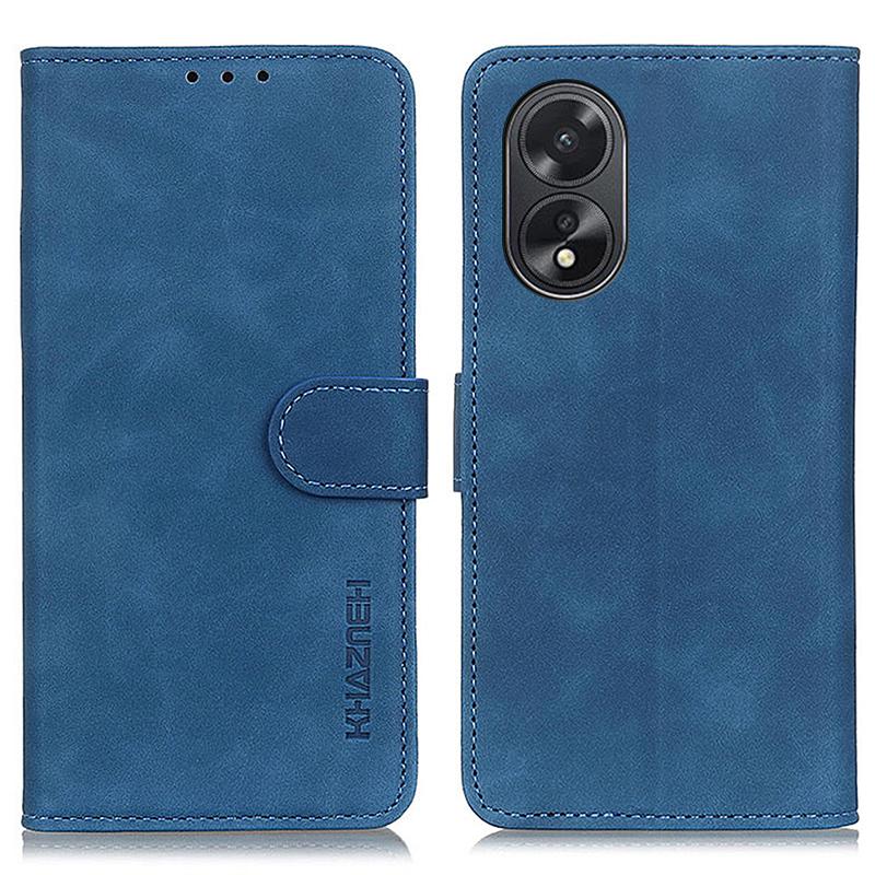KHAZNEH For Oppo A38 4G Case Anti-Scratch Retro Texture Stand Leather Phone Cover Blue
KHAZNEH For Oppo A38 4G Case Anti-Scratch Retro Texture Stand Leather Phone Cover Blue