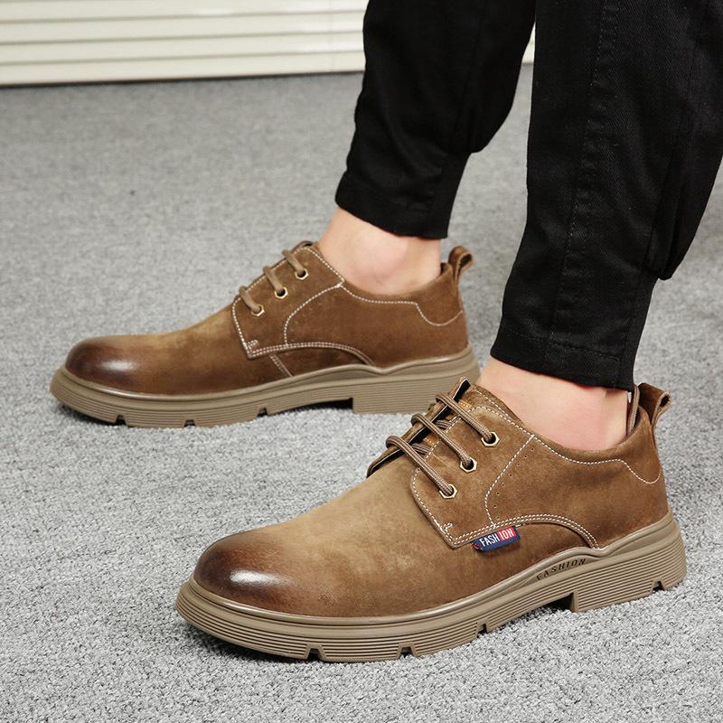 2025 new spring and autumn men s shoes trendy leather sports and leisure shoes British retro Martin boots men s tooling leather shoes 38
2025 new spring and autumn men s shoes trendy leather sports and leisure shoes British retro Martin boots men s tooling leather shoes 38