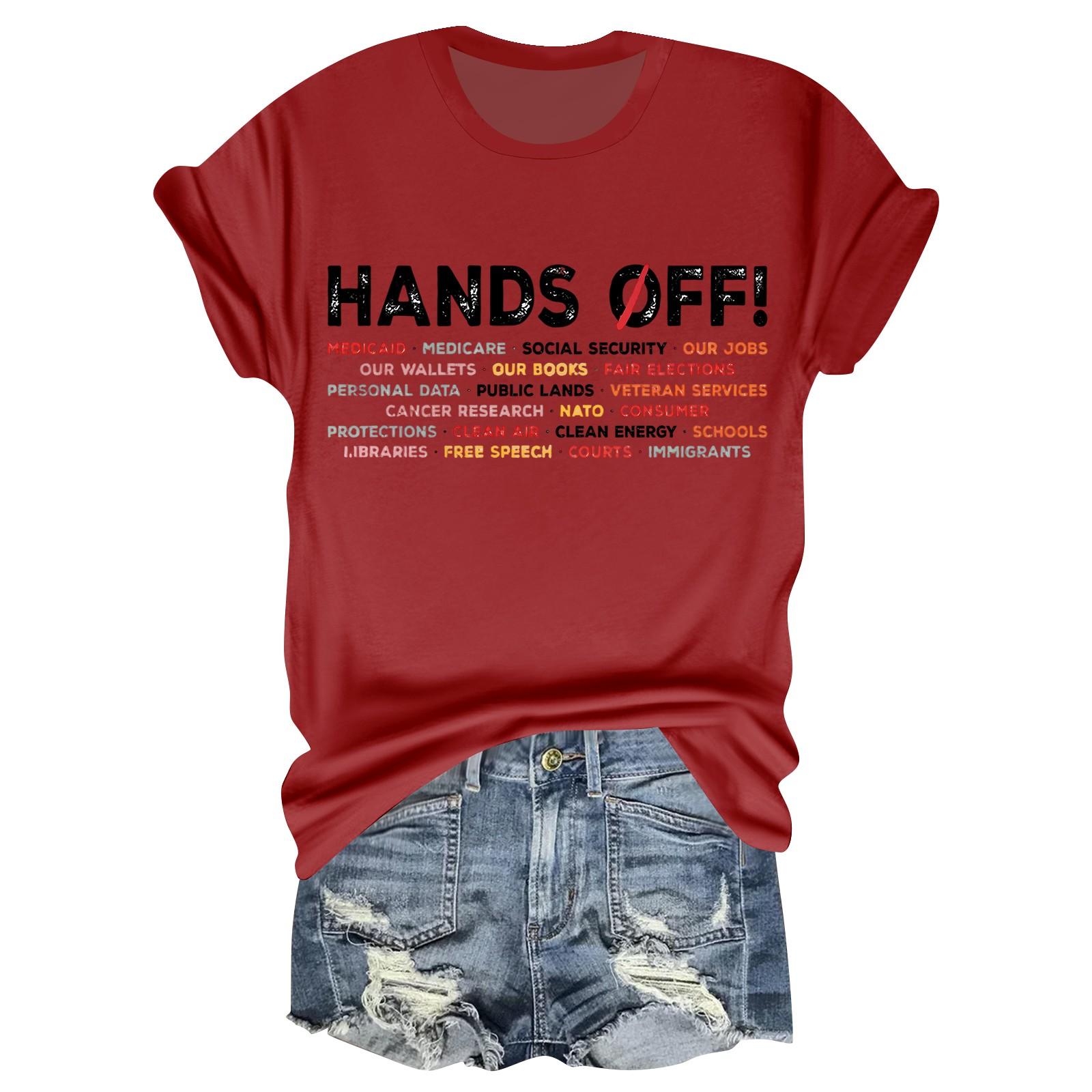 Жіноча повсякденна футболка з принтом і круглим вирізом, пуловер з короткими рукавами L червоний
Жіноча повсякденна футболка з принтом і круглим вирізом, пуловер з короткими рукавами L червоний