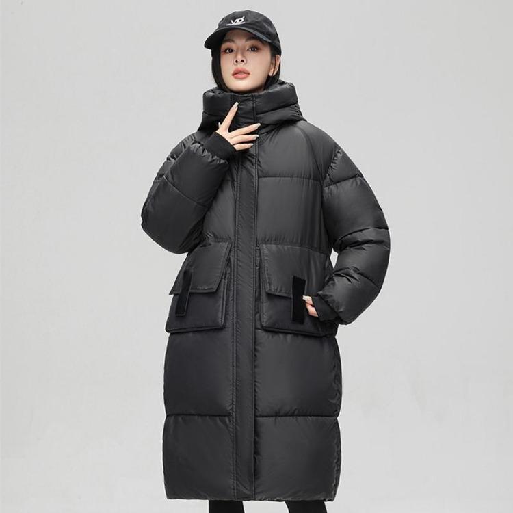 Winter Warm Thicken Parka Coat for Women Loose Long Hooded Jacket Casual Outwear Big Pocket Solid Color Sweety M чёрный
Winter Warm Thicken Parka Coat for Women Loose Long Hooded Jacket Casual Outwear Big Pocket Solid Color Sweety M чёрный
